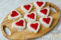 Фото приготовления рецепта: Хлебное печенье "Сердечки" - шаг №4