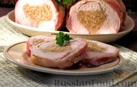 Фото приготовления рецепта: Салат с курицей, грушей, сыром и орехами - шаг №16