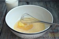Фото приготовления рецепта: Панкейки на молоке, с нутеллой - шаг №6