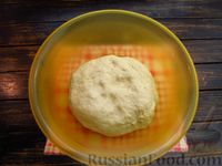 Фото приготовления рецепта: Домашний хлеб-батон на молоке и сливочном масле - шаг №9