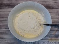Фото приготовления рецепта: Пирог из песочного теста с отварным мясом и яйцами - шаг №6
