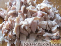 Фото приготовления рецепта: Салат «Обжорка» с курицей - шаг №6