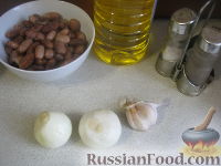 Фото приготовления рецепта: Фасолевый цимес (паштет из фасоли) - шаг №1