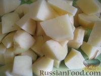 Фото приготовления рецепта: Украинский красный борщ с фасолью - шаг №3