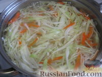 Фото приготовления рецепта: Украинский красный борщ с фасолью - шаг №7