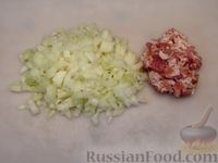 Фото приготовления рецепта: Картофель, запечённый в духовке, с жареным беконом и сырным соусом бешамель - шаг №6