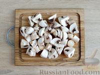 Фото приготовления рецепта: Гречка с грибами, сладким перцем и морковью (в духовке) - шаг №5