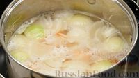 Фото приготовления рецепта: Ленивый овощной суп-пюре с плавленым сыром - шаг №5