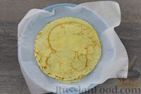 Фото приготовления рецепта: Закусочный блинный торт с шампиньонами и сыром (в духовке) - шаг №18