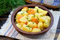 Фото приготовления рецепта: Тушёная картошка в сметане - шаг №11