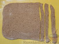 Фото приготовления рецепта: Пшенично-льняные гриссини - шаг №11