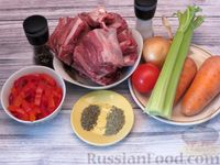 Фото приготовления рецепта: Говяжьи рёбрышки, запечённые с овощами (в рукаве) - шаг №1