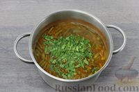 Фото приготовления рецепта: Томатно-фасолевый суп - шаг №6