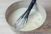 Фото приготовления рецепта: Блины молочные тонкие - шаг №7