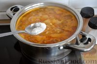Фото приготовления рецепта: Кукурузный суп со сливками - шаг №14