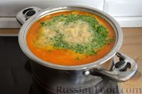 Фото приготовления рецепта: Кукурузный суп со сливками - шаг №16