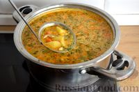 Фото приготовления рецепта: Кукурузный суп со сливками - шаг №17