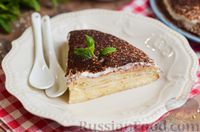 Фото к рецепту: Блинный торт со сметанным кремом и кофейной пропиткой