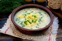 Фото к рецепту: Картофельно-сметанный суп