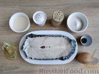 Фото приготовления рецепта: Стейк зубатки, жаренный в манной панировке - шаг №1