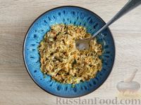 Фото приготовления рецепта: Закуска из солёных огурцов "как грибы" - шаг №10
