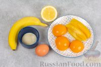 Фото приготовления рецепта: Мусс из консервированных фруктов и банана - шаг №1