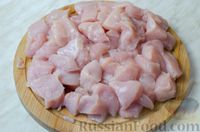 Фото приготовления рецепта: Домашняя колбаса из курицы и куриной печени - шаг №3
