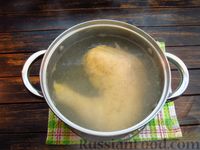Фото приготовления рецепта: Суп «Рыжик» с жареной вермишелью (без зажарки) - шаг №3