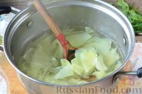 Фото приготовления рецепта: Котлеты из капусты с рисом - шаг №3