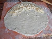 Фото приготовления рецепта: Катлама с творогом и сыром - шаг №17