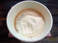 Фото приготовления рецепта: Постное овсяное печенье с вареньем - шаг №9