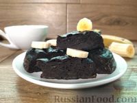 Фото приготовления рецепта: Шоколадный пирог без сахара и муки - шаг №9