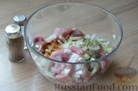 Фото приготовления рецепта: Жаркое из свинины с картошкой, помидорами и сладким перцем - шаг №3