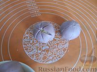 Фото приготовления рецепта: Слоёно-песочное печенье "Лотосы" с кокосовой начинкой - шаг №27