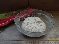 Фото приготовления рецепта: Бездрожжевые домашние лепёшки (на сковороде) - шаг №7