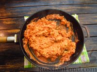 Фото приготовления рецепта: Тефтели из печени с рисом и сыром в сметанно-томатном соусе - шаг №18