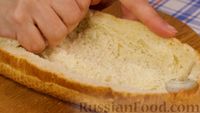 Фото приготовления рецепта: Жюльен в хлебе с сыром - шаг №15