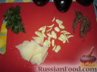 Фото приготовления рецепта: Баклажаны "Застегнутые" (Melanzane Abbotonate) - шаг №2