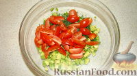 Фото приготовления рецепта: Салат "Авокадо с креветками" - шаг №3