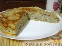 Фото приготовления рецепта: Слойки с тыквой, изюмом и орехами - шаг №13
