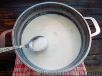 Фото приготовления рецепта: Затирка на молоке - шаг №9