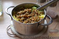 Фото приготовления рецепта: Рулетики из лаваша с картошкой и грибами - шаг №9