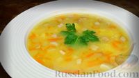 Фото приготовления рецепта: Гороховый суп с копчёностями - шаг №6