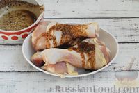 Фото приготовления рецепта: Курица, запечённая с картошкой, капустой и сладким перцем - шаг №3