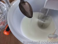 Фото приготовления рецепта: Двухцветный хлопковый бисквит "Кастелла" - шаг №10