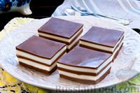 Фото приготовления рецепта: Сметанно-шоколадное желе - шаг №14
