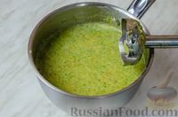 Фото приготовления рецепта: Суп-пюре из брокколи с курицей - шаг №11
