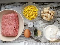 Фото приготовления рецепта: Запеканка с фаршем, консервированной фасолью и кукурузой - шаг №1