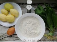 Фото приготовления рецепта: Картофельные ньокки с черемшой - шаг №1