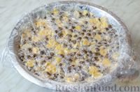 Фото приготовления рецепта: Торт из сухих завтраков, кукурузных хлопьев и арахиса (без выпечки) - шаг №10
